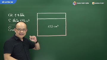 Bài toán về diện tích hình chữ nhật