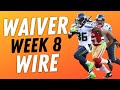 Waiver Wire Pick Ups Week 8 Fantasy Football | Fantasy Football Prophets 2021