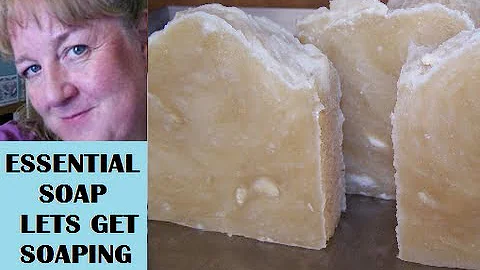 How to Make Castile Soap 100% Olive Oil Soap, from Scratch with Recipe