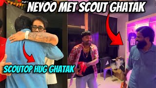 Neyoo Met Scout Ghatak😉 ScoutOP Hug Ghatak🥰 RNTX Owner  Revenant Xspark Bootcamp