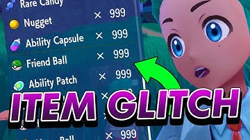 UNLIMITED ITEMS! DUPLICATION GLITCH V1 0 1 in Pokemon Scarlet and Violet