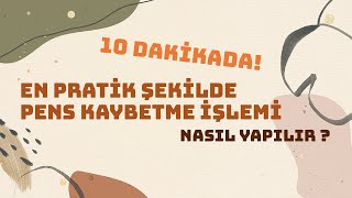 En Pratik Şekilde Pens Kaybetme İşlemi Nasıl Yapılır ? Modelistlik Dersleri