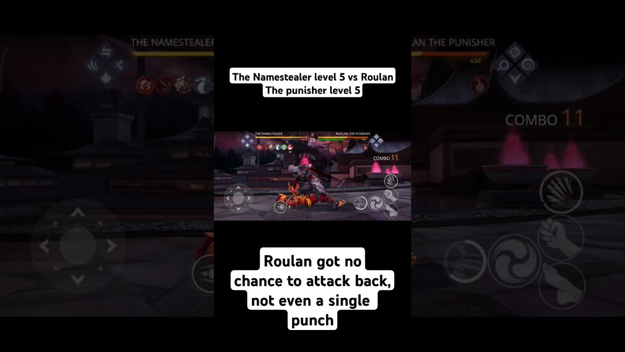 The Namestealer level 5 vs Roulan level 5 