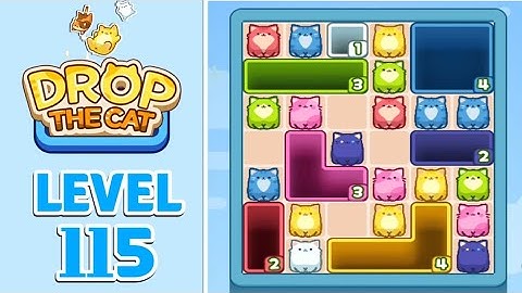 Drop The Cat Level 115 Walkthrough Solution