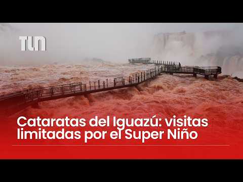 "Super El Niño" gives no respite: limited visits open at Iguazu Falls