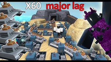 60 Tanks (Patrols) VS Void | Tower Battles Challenge