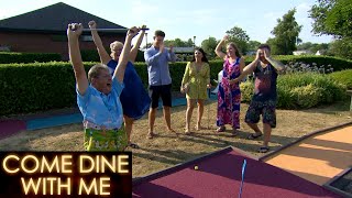 Everyone Gets Competitive Over Crazy Golf! | Come Dine With Me