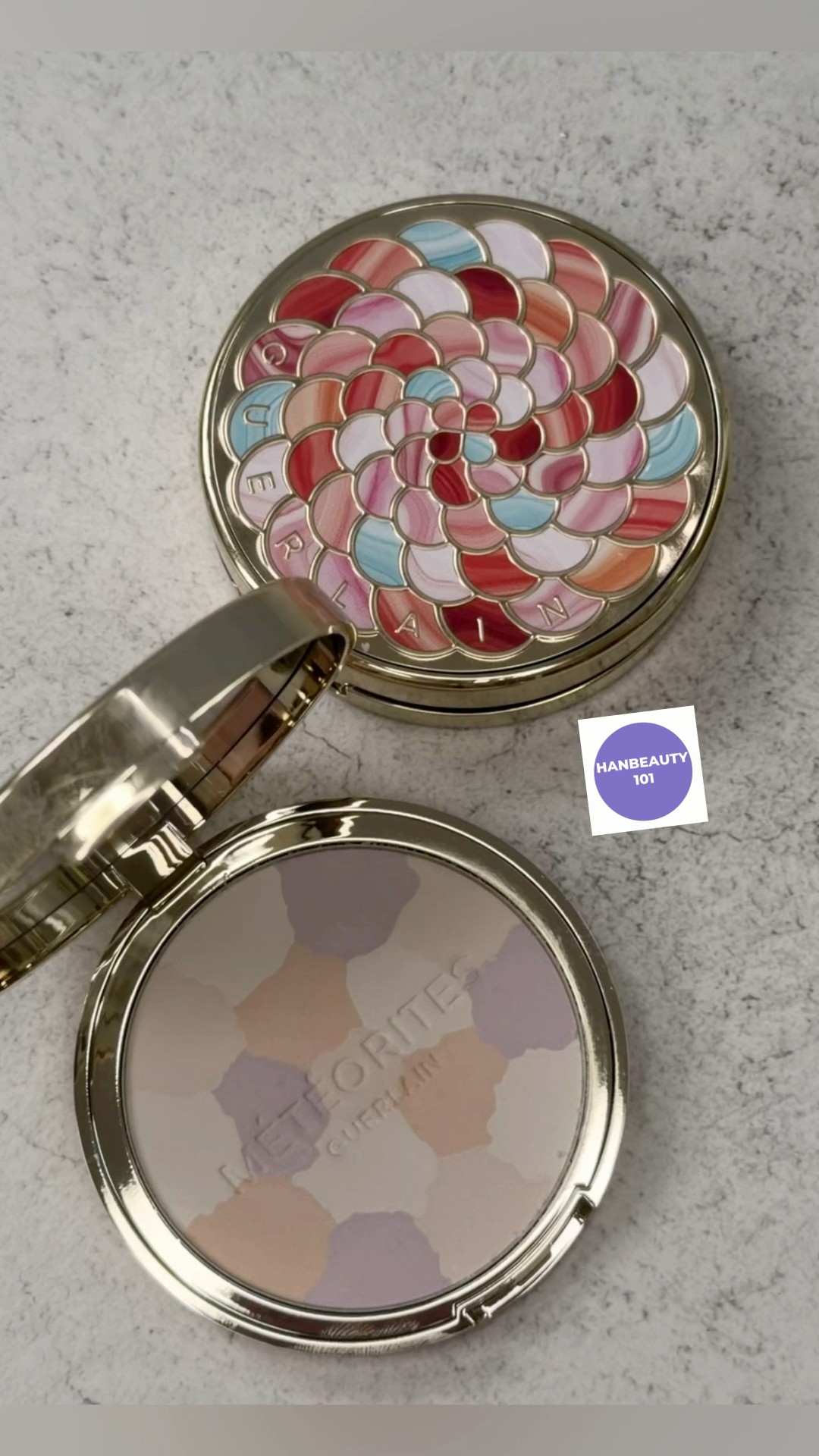Guerlain Météorites Compacts – First Look & Live Swatches - YouTube