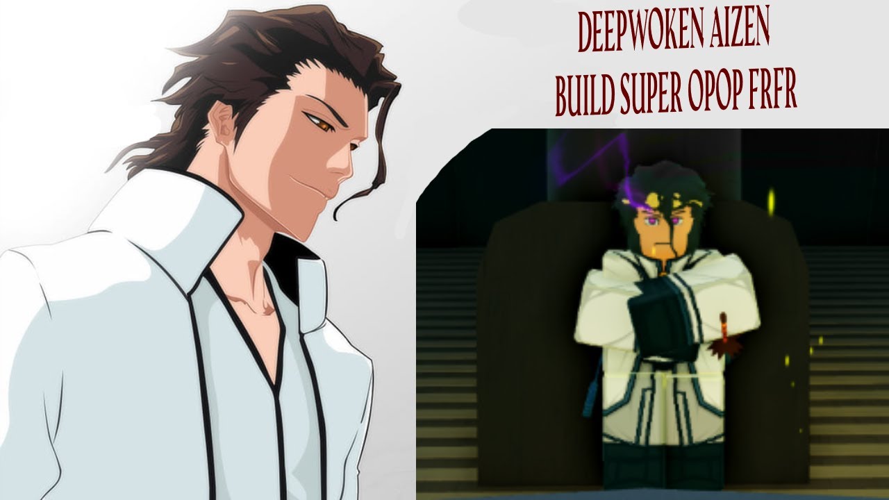 AIZEN SOSUKE build showcase Peakwoken (deepwoken) VERY OP - YouTube
