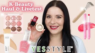 Spannende Produkte 😍 K-Beauty Haul & Livetest YESSTYLE