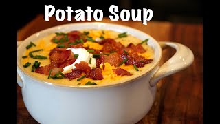 How To Make Potato Soup - Loaded Potato Soup Recipe #MrMakeItHappen #Recipes #PotatoSoup