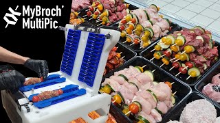 Machine À Brochette Pour Les Bouchers - Mybroch Multipic