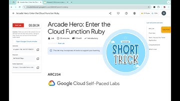 Arcade Hero: Enter the Cloud Function Ruby | #qwiklabs | #ARC234 | [With Explanation🗣️]