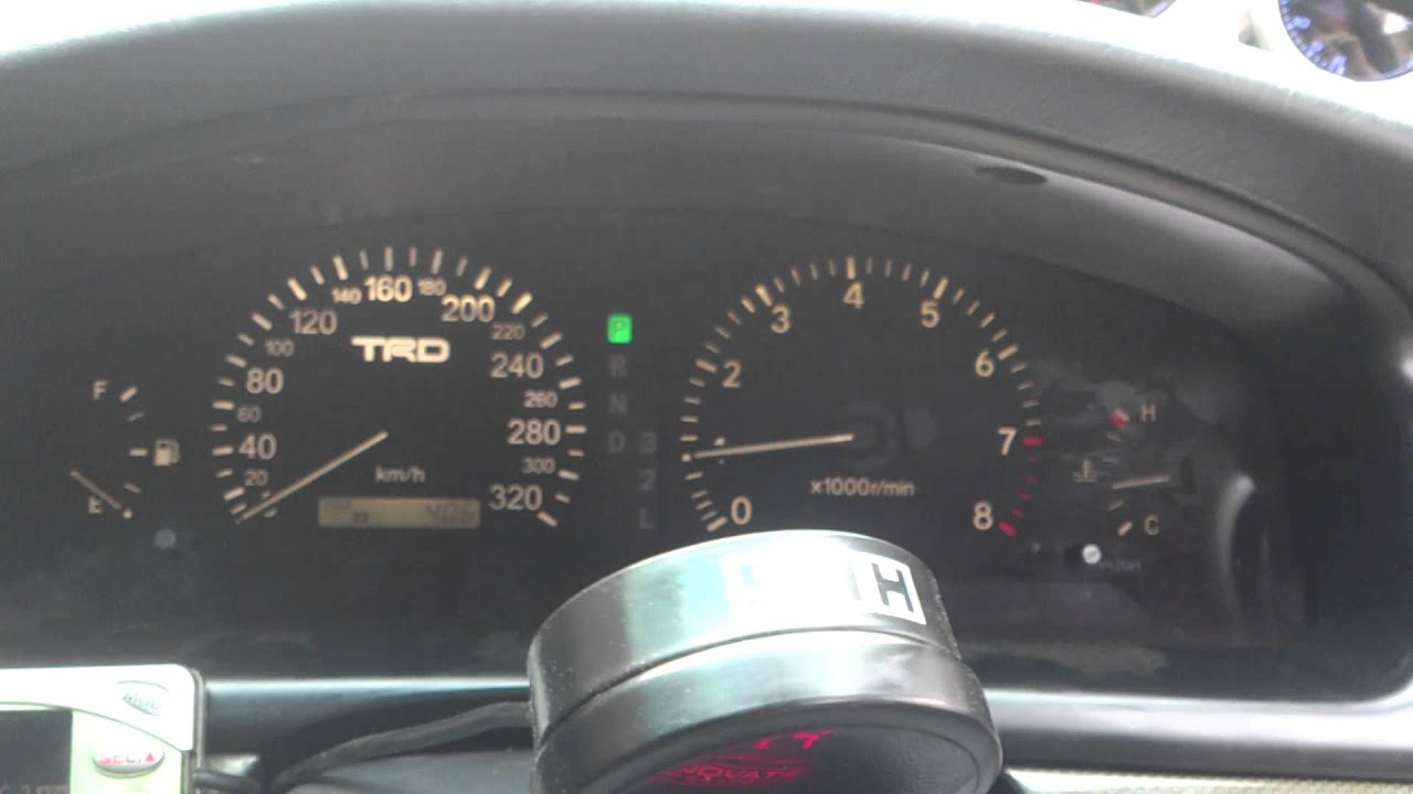 Jzx 100 gauge cluster initialization YouTube