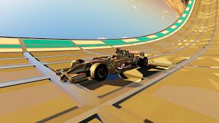 Driving an old Formula One car around a Speed Racer track as I'm a madlad with no fear of death screenshot 5