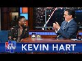 Stephen Cracks Open The Tequila For Fellow Talk Show Host Kevin Hart