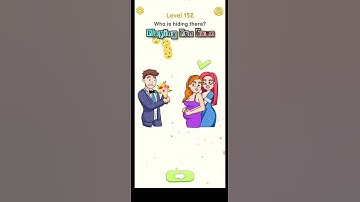 Delete Puzzle, Level 152. Who is hiding there? 😅🤣😂. #GamePlay