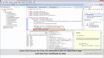 Dynamic Web Tables Using Selenium - Video In Hindi