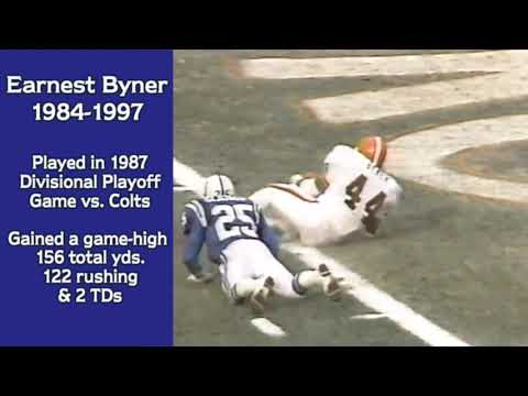 Earnest Byner NFL Career