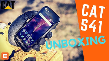 Cat S41 Unboxing First Look And Power On - Cat S41 Распаковка Включение