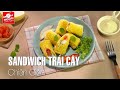 SANDWICH TRÁI CÂY CHIÊN GIÒN | MÓN NGON MỖI NGÀY | VIVU TV