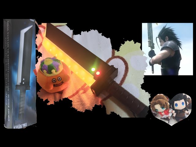 I decided to embrace my dreams with my Buster Sword (penlight) (a