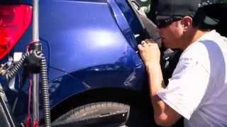 Paintless Dent Removal Time Lapse