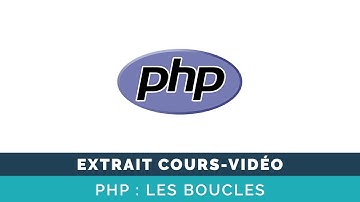 PHP : les boucles - Extrait de cours vidéo Digital Campus Live