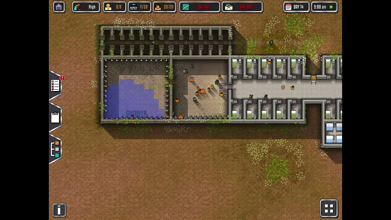 Prison Architect No body armor