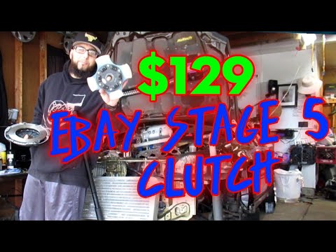 Gutted sohc Civic Gets EBAY STAGE 5 CLUTCH!!! LETS TURN the boost UP.
