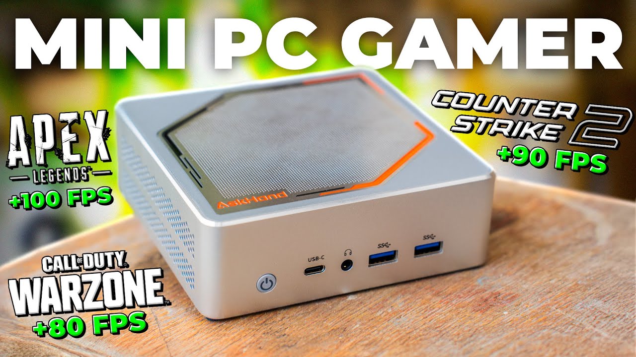 MINI PC INSANO COM RYZEN 7 7735HS e PREÇO TOP RODANDO VARIOS JOGOS