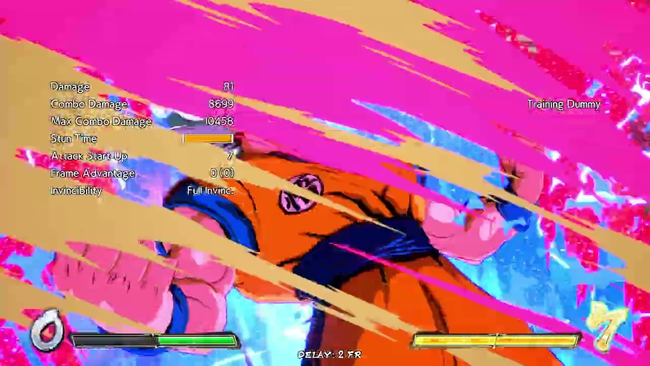 DBFZ: Labcoat 21 0.5 bars 2H TOD Combo