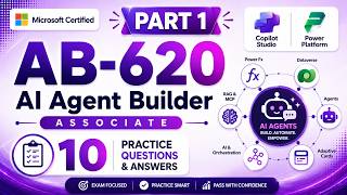 Part 01 - AB-620: AI Agent Builder Associate | Practice Questions with Answers screenshot 2