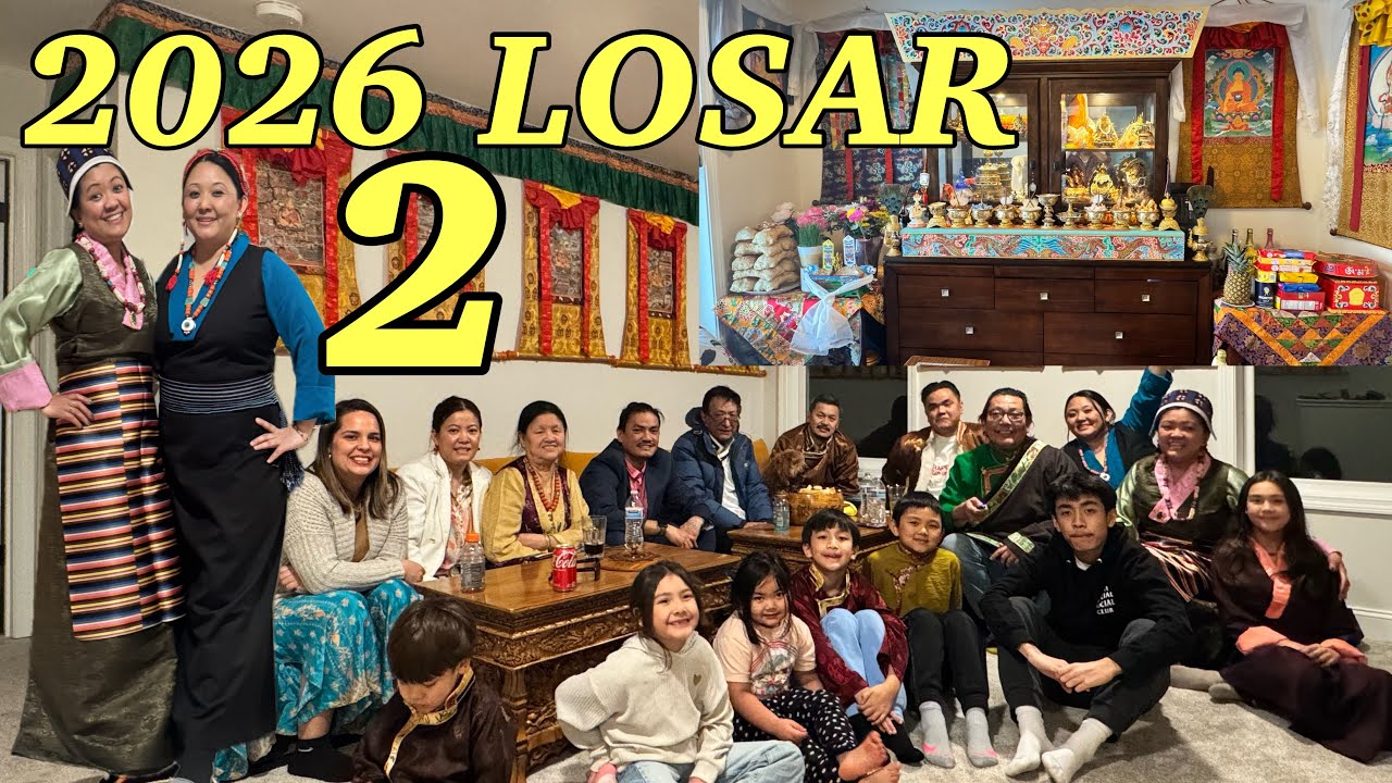 2026 LOSAR CELEBRATING WITH FAMILY PART TWO ( TIBETAN NEW YEAR )🎉🎈🎈