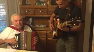 Bene Medina Polka Atotonilco Accordion y bajo sexto with Jon Paul Trejo