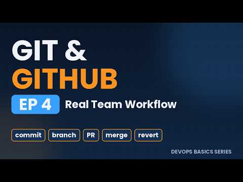 Git & GitHub for DevOps: The Workflow Real Teams Use