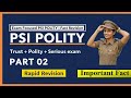 PSI Polity Revision | Government of India Acts | Indian Constitution Explained