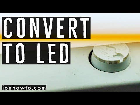 Convert Fluorescent to Led