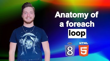 Anatomy of a foreach loop in Php MySql