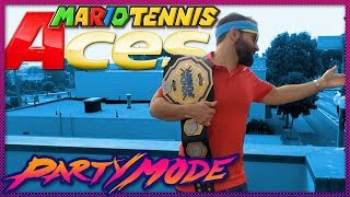 The Return of Johnny Ace in MARIO TENNIS ACES - Party Mode