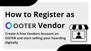 How to Register as vendors or hoarding providers on OOTER App. screenshot 3