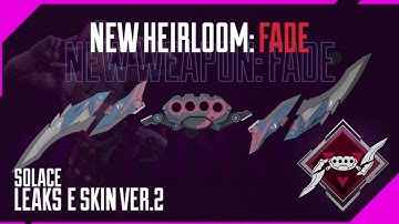 FADE HEIRLOOM ANIMATIONS | APEX LEGENDS