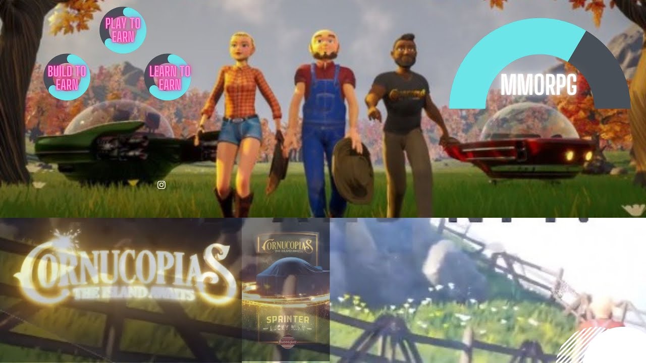 New NFT Game Play To Earn | CORNUCOPIAS MMORPG