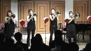 Trombone Quartet TINTS   "SQUARE DANCE"