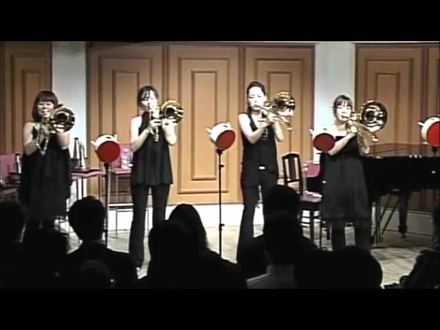 Watch Trombone Quartet TINTS "SQUARE DANCE" on YouTube Watch Trombone Quartet TINTS "SQUARE DANCE" on YouTube