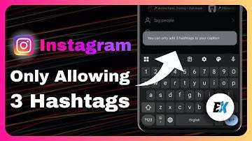 How to Fix Instagram Only Allowing 3 Hashtags on caption - Fix Instagram Hashtag Limit