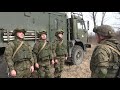 Тренировка военных связистов