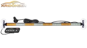 XRIDONSEN 35 inch traffic advisor light bar for Construction Vehicles Snow plow Trucks