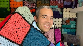 How to Crochet A Solid Granny Square!! EASY!! (Left Hand)