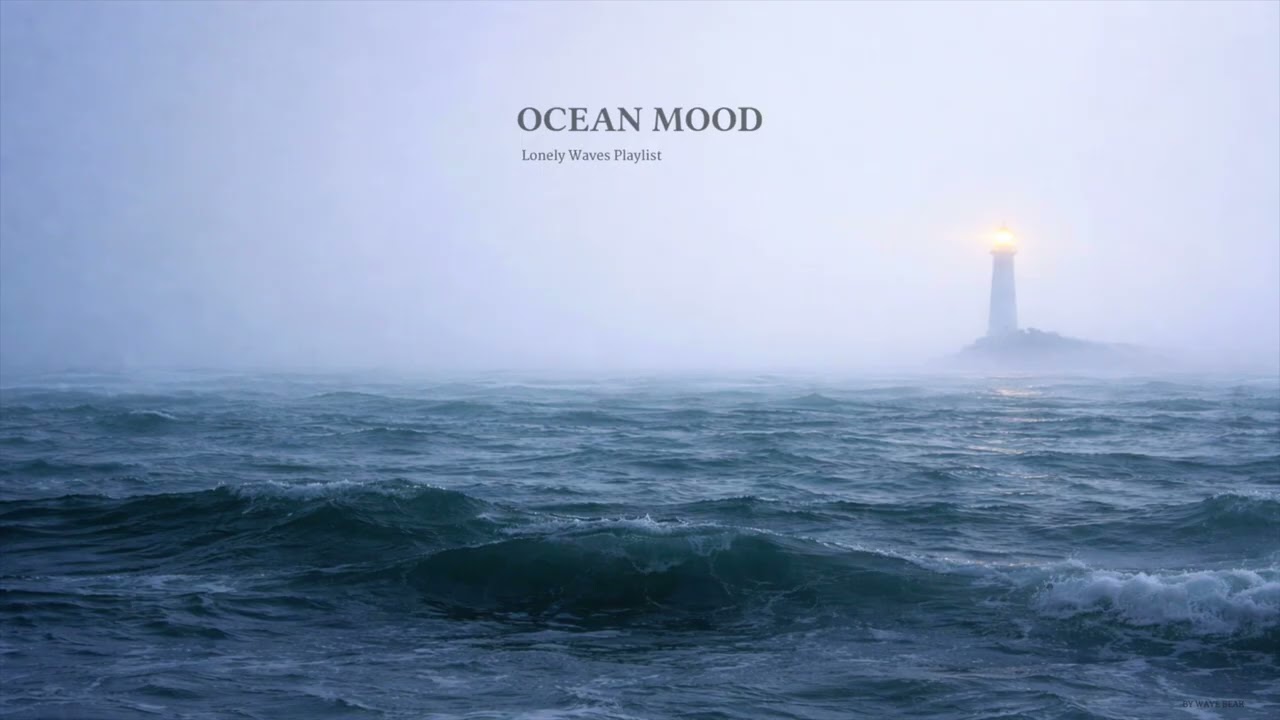등대가 켜진 밤,바다 | Midnight Ocean Mood